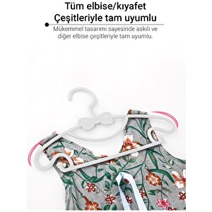 Bebek Elbise Askısı Fiyonklu Kelebek Bebek Çocuk Kıyafet Askısı Tdrtr