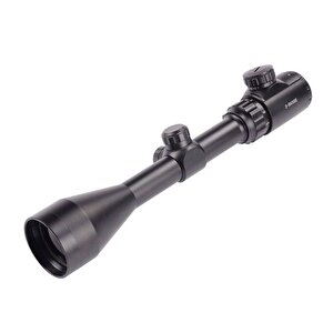 3-9x50 Nikula Zoomlu Keskin Nişancı Dürbünü Kırmızı Yeşil İşik Tüfek Çelik Gövde Tdrtr