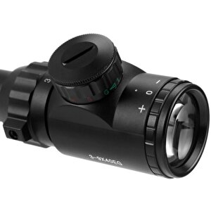 Sp 3-9x40 Zoomlu Çıft Işıklı Dürbün Ve Montaj Kelepçeli