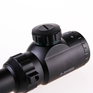 Sp 3-9x40 Zoomlu Çıft Işıklı Dürbün Ve Montaj Kelepçeli Tdrtr