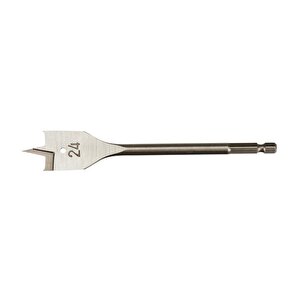 Yaprak Tip Ahşap Matkap Ucu 24x405mm - Hex Saplı