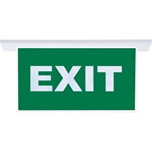 Sg054-sa Çift Yönlü Acil Yönlendirme Armatürü (sıvaaltı Aparatlı) Exit Tdrtr