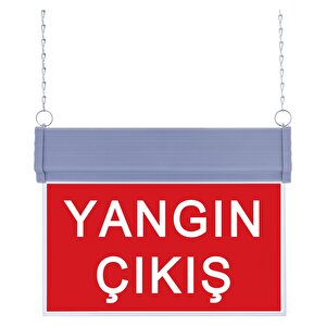 Sg056 Çift Yönlü Acil Yönlendirme Armatürü (zincirli) Yangın Çıkış Tdrtr