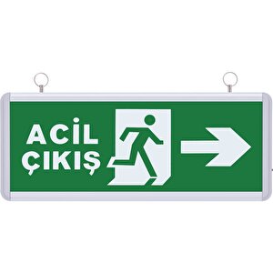 Sg023 Çift Yönlü Acil Yönlendirme Armatürü Tdrtr