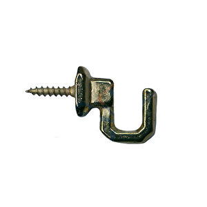 Vidalı Kanca, Askı Küçük - 15x18mm, Sarı - 1 Adet Tdrtr