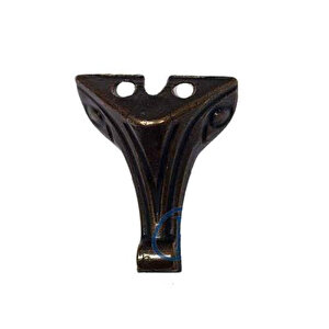 Moda Ahşap, Mdf, Sunta Sandık Ayağı, Kutu Ayak 2,5 Cm - Eskitme Tdrtr