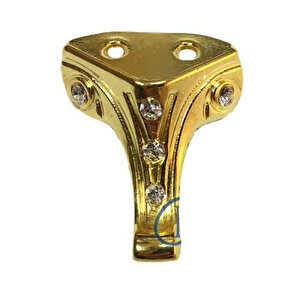 Moda Taşlı Ahşap, Mdf, Sunta Sandık Ayağı, Kutu Ayak 3,5 Cm - Sarı Tdrtr