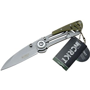 Crkt Cr 0087 Km Kamp Çakı 18 Cm - Metal Saplı, Otomatik, Kılıflı