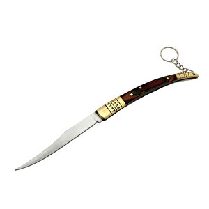 K-18 Kılçık Çakı Büyük 20 Cm - Ahşap Saplı, Manuel