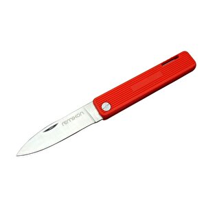 Remixon K200red Kamp / Bahçe Çakı Kırmızı 18 Cm - Manuel, Plastik Sap
