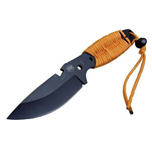 Dpx Gear Assault 0238trn Kamp Bıçağı 22,5 Cm - Turuncu, Metal; İpli Sap