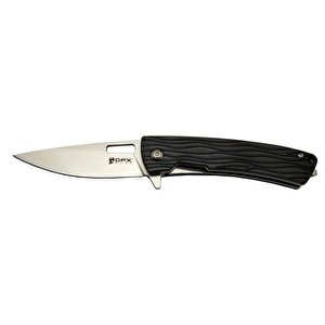 Dpx Gear Aculus F004 Bk Siyah Kurtarma / Kamp Çakı 18cm - Yarı Otomatik, Cam Kırma Aparatlı, Kemerlikli, Kutulu