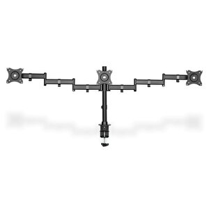 Digitus Üç Ekran Taşıyabilen Askı Aparatı, 15 - 27 Inç Tft Ekran, Yukarı Aşağı Hareket 45 Derece, Dönüş Açısı 360 Derece, Maksimum