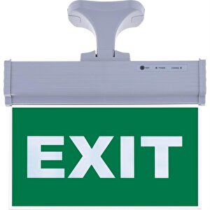Çift Yönlü Acil Yönlendirme Armatürü (askı Aparatlı) Exit