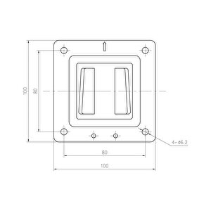 Digitus Ekran Taşıyabilen Sabit Askı Aparatı, Maksimum 81 Cm, 32 Inç Ekran, Maksimum Yük Kapasitesi 18kg, Vesa 100 X 100mm, Duvara