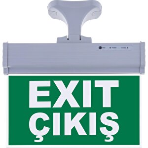 Çift Yönlü Acil Yönlendirme Armatürü (askı Aparatlı) Exit Çıkış