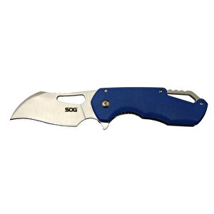 Sog İsonzo 1396bl Mavi Kamp Çakı 18cm - Yarı Otomatik, Kemerlikli, Kutulu