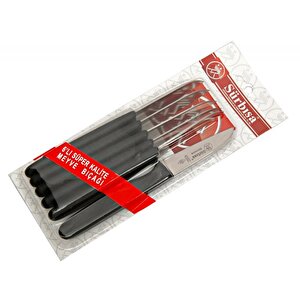 61007 - Sürmene Meyve Bıçağı 7,5 Cm 6 Lı Tdrtr