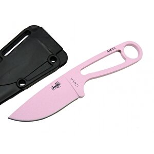 İzula Esee 51455pnk Pembe Kamp Bıçağı 16 Cm - Komple Metal, Plastik Kılıflı