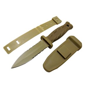 Gerber Knives S30v Haki Av Bıçağı 22cm - Testere Detaylı, Kılıflı