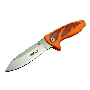 Lanmark Fx 11 Turuncu Kamp Çakı 20 Cm - Kauçuk Sap, Manuel Açılma