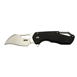 Sog İsonzo 1396bk Siyah Kamp Çakı 18cm - Yarı Otomatik, Kemerlikli, Kutulu
