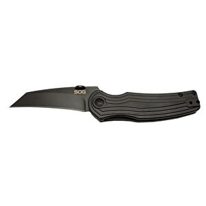 Sog Pinkerton 0689 Bk Siyah Kamp Çakı 18cm - Yarı Otomatik, Kemerlikli, Kutulu