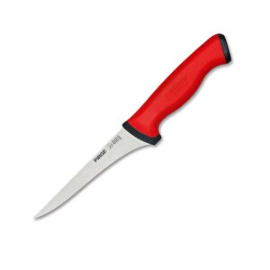 Pirge 34107 Duo Kasap, Kurban, Et Sıyırma Bıçağı 12,5 Cm - Kaymaz Sap