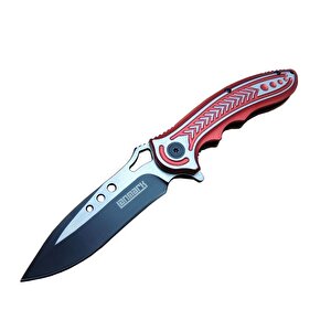 Lanmark Rd T60a Kamp Çakı 20 Cm - Kırmızı Sap, Otomatik, Kemerlikli