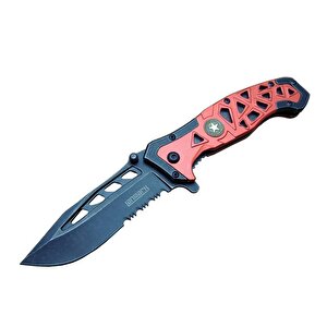 Lanmark Mx50 Testereli Outdoor Çakı 21 Cm - Otomatik, Kemerlikli