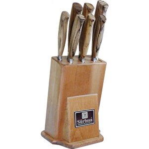 61508 - Sürmene Şef Bıçakları Seti - 7 Li Set