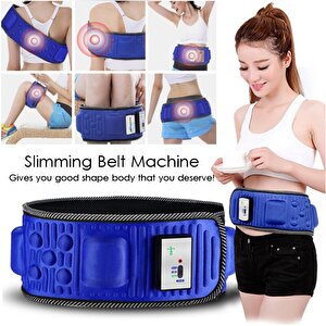Super Slim 5 Motorlu Titreşimli Masaj Kemeri Göbek Eritme Aleti Tdrtr