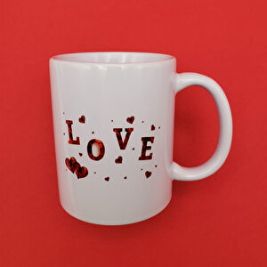 Love Tasarım Kupa Bardak Tdrtr