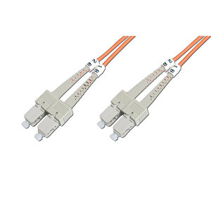 Beek Sc - Sc Fiber Optik Patch Kablo, Multimode Om 2 50/125 Duplex, 3.0mm, Lszh, 1 Metre