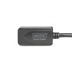 Digitus Usb 2.0 Repeater / Uzatma Kablosu, Usb A Erkek / A Dişi, 20 Metre Digitus Usb 2.0 Repeater Cable, 20m Tdrtr