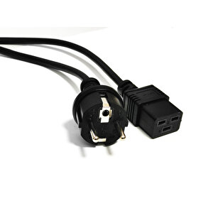 Beek Güç Kablosu, Schuko-c19, 1,8 Metre, 1.00 Mm&lt;br&gt;beek Power Cable Schuko To C19 1,8m, H05vv-f 36*1.0mm2