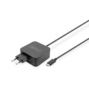 Digitus Dizüstü Bilgisayar Şarj Cihazı Usb-c, Güç Beslemesi 65w Pd3.0&lt;br&gt;
Digitus Notebook Charger Usb-c, 65w Pd3.0