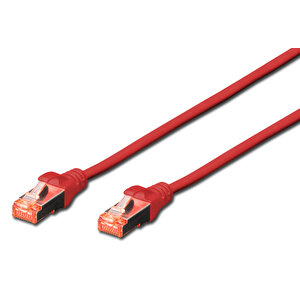 Digitus Cat.6 Patch Kablo, S-ftp, Halogenfree, Awg 27/7, 5 Metre, Kırmızı Renk Tdrtr