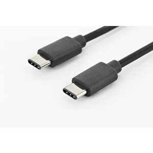 Usb Tip C Bağlantı Kablosu, Usb Tip C Erkek (usb 3.1) - Usb Tip C Erkek (usb 3.1), 1.8 Metre, Awg 24/28, 2x Zırhlı, Ul, Nikel Kapl