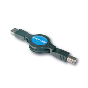 Usb 1.1 Makaralı Kablo, Usb-a Erkek/usb-b Erkek, 1.20 Metre