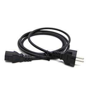 Beek Güç Kablosu, Schuko  C15, 1.80 Metre 3*0.75mm2 H05z1z1-f, Lszh Beek Lszh Power Cable, Schuko To C15, 1.8m 3*0.75mm2 H05z1z1-f