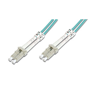Digitus Lc-lc Fiber Optik Patch Kablo, 5 Metre, Multimode, Duplex, 50/125, Om3