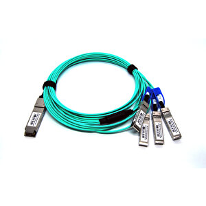 Beek 100g Qsfp28  4x25g Sfp, Aktif Fiber Optik Kablo (aoc), 5 Metre Beek 100g Qsfp28  4x25g Sfp, Aoc Cable, 5mt Tdrtr