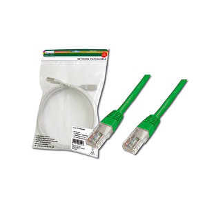 Digitus Patch Kablo, Utp, Cat. 5e, 5 Metre, Awg 26/7, Yeşil Renk, 3p Sertifikalı Tdrtr