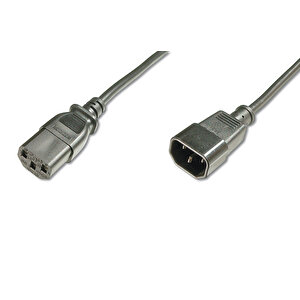 Beek C13-c14 Pc-monitör Arası Güç Kablosu, 1.20 Metre , 10a 250v, Siyah Renk, H05w F0.75x3 81+82 Beek C13-c14 Power Cable 1.2m, H0