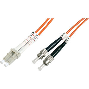 Beek Lc-st Fiber Optik Patch Kablo, Multimode Om 2 50/125 Duplex, 3.0mm, Lszh, 2 Metre Tdrtr