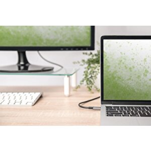 Digitus Usb-c  Hdmi Görüntü Adaptör Kablosu, Uhd 4k/30hz, 1.8 Metre, Siyah Renk, Metal Gövde Digitus Usb-c  Hdmi Video Adapter Cab