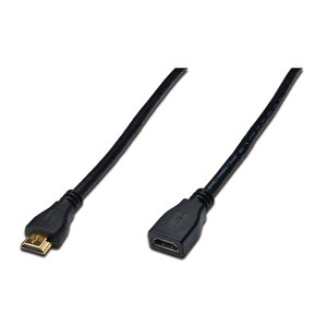 Hdmi High Speed Wih Ethernet Uzatma Kablosu (hdmi 1.4), 2160p, Ultra Hd 4k, Hdmi Tip A Erkek - Hdmi Tip A Dişi, 3 Metre,  Awg30 ,