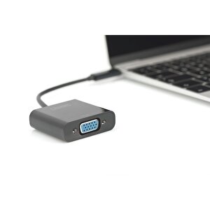 Digitus Usb 3.1 (gen. 1) (usb Tip C)  Vga Grafik Adaptörü Giriş: 1 X Usb Tip C Erkek (bilgisayar Bağlantısı) Çıkış: 1 X Vga (hd15)