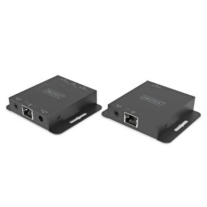 Digitus Hdmi Sinyal Uzatma Cihazı, Alıcı (receiver) Ve Verici (transmitter) Birim Dahil, Maksimum Çözünürlük 4k@30hz 70 Metre, Poc